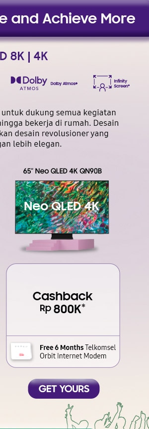 65inch Neo QLED 4K QN90B