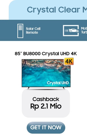 85inch BU8000 Crystal UHD 4K