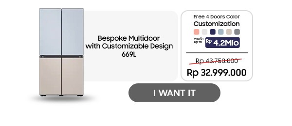 Bespoke Multidoor with Customizable Design 669L