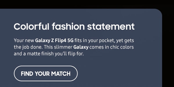 Colorful fashion statement