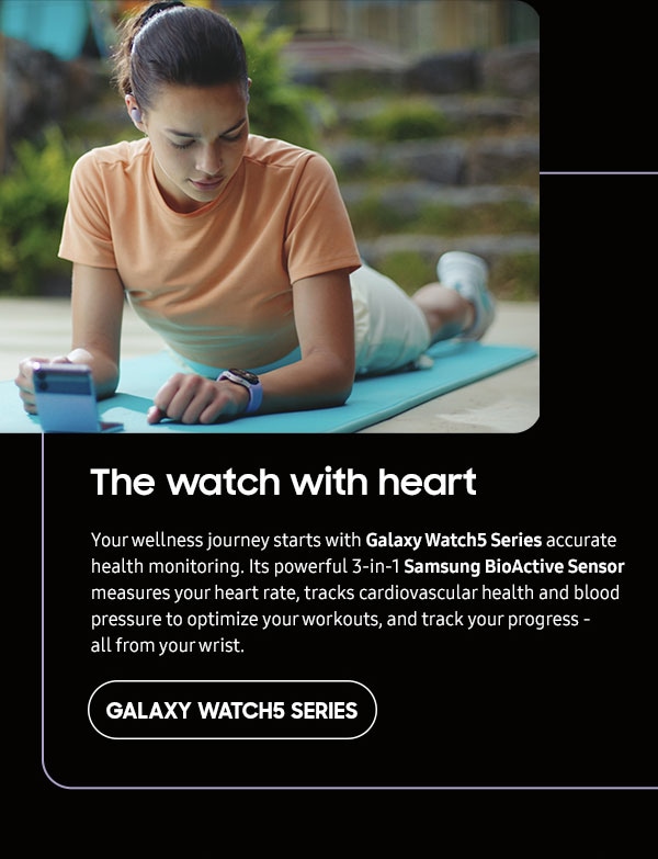 The watch with heart