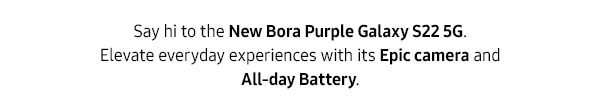 New Bora Purple Galaxy S22