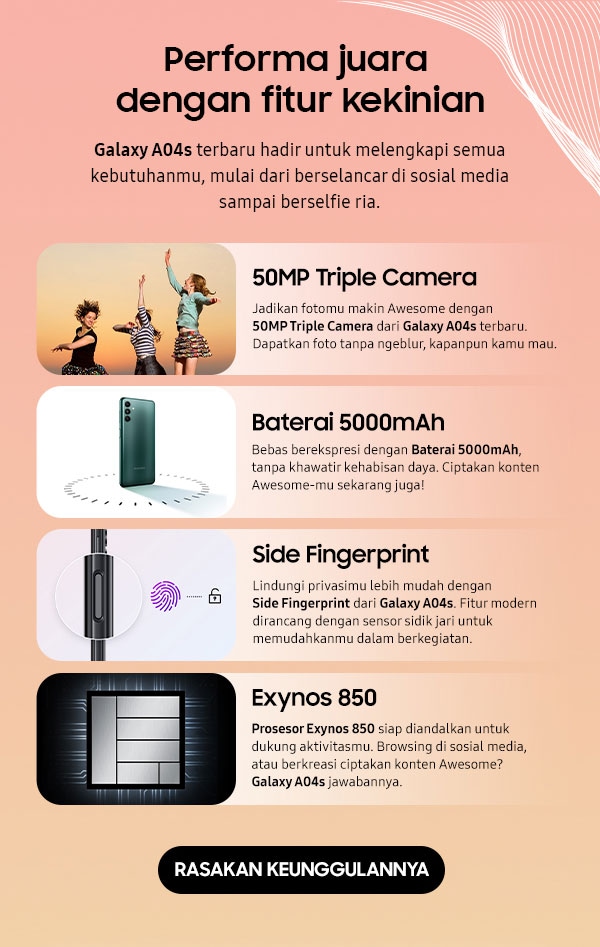 Rasakan Keunggulannya