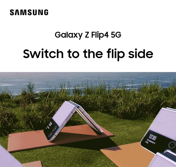 Switch to the flip side