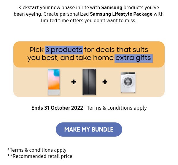 Samsung Lifestyle Package