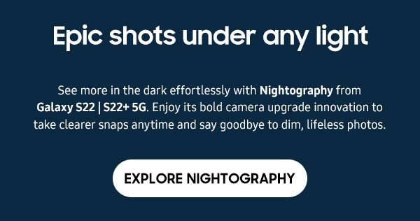 Epic shot under any light