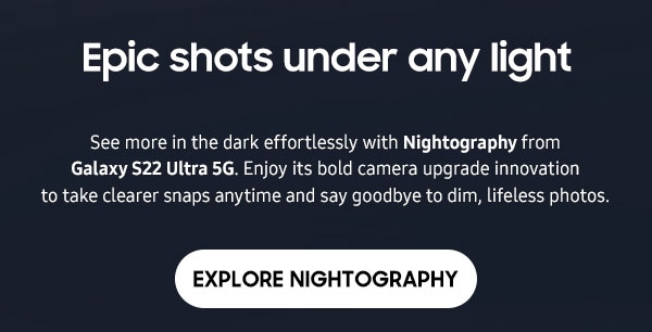 Epic shot under any light