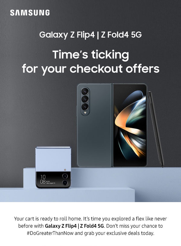 Time's ticking for your checkout offers