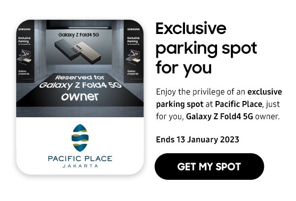 Exclusive parking spot