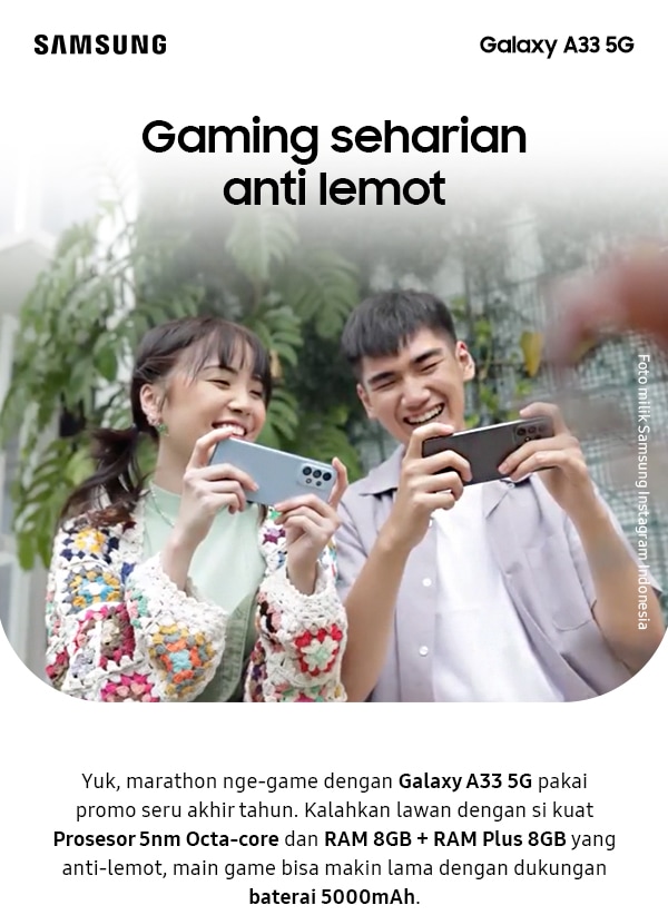 Gaming seharian anti lemot