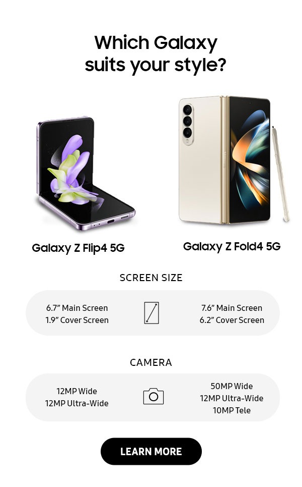 Wicth Galaxy suits your style?