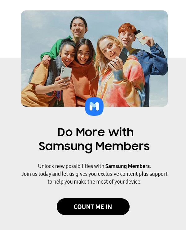 Do More With Samsung Members