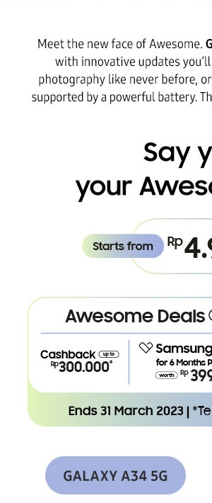 Galaxy A34 5G