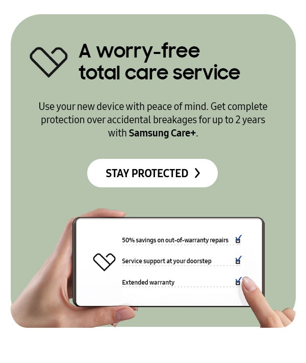 A worry-free total care service?