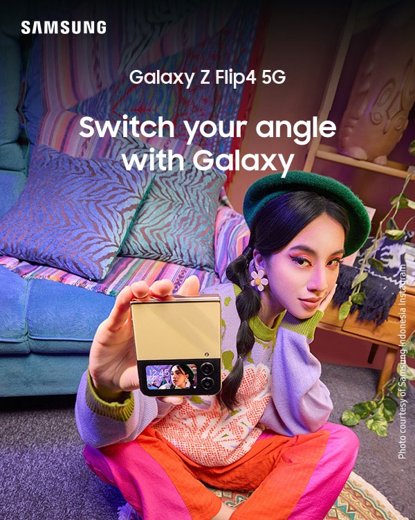Switch your angle with Galaxy