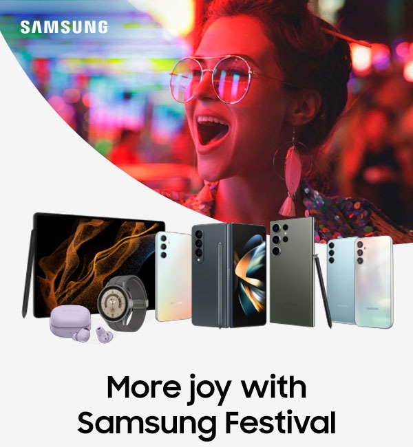 More joy with Samsung Festival