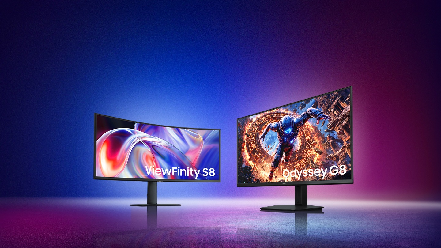 Samsung Viewfinity S8 dan Odyssey G8