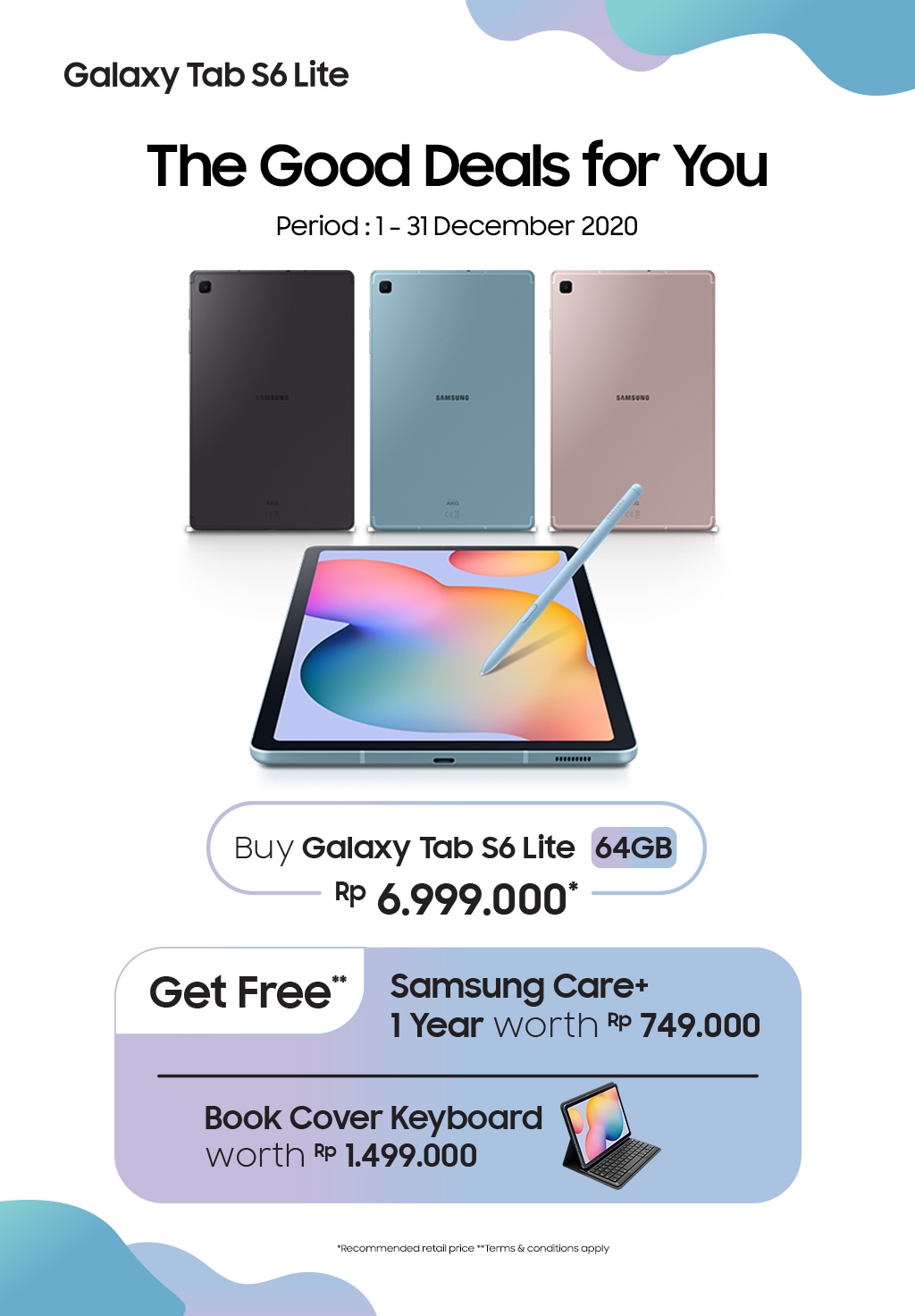 samsung tab s6 lite promotion