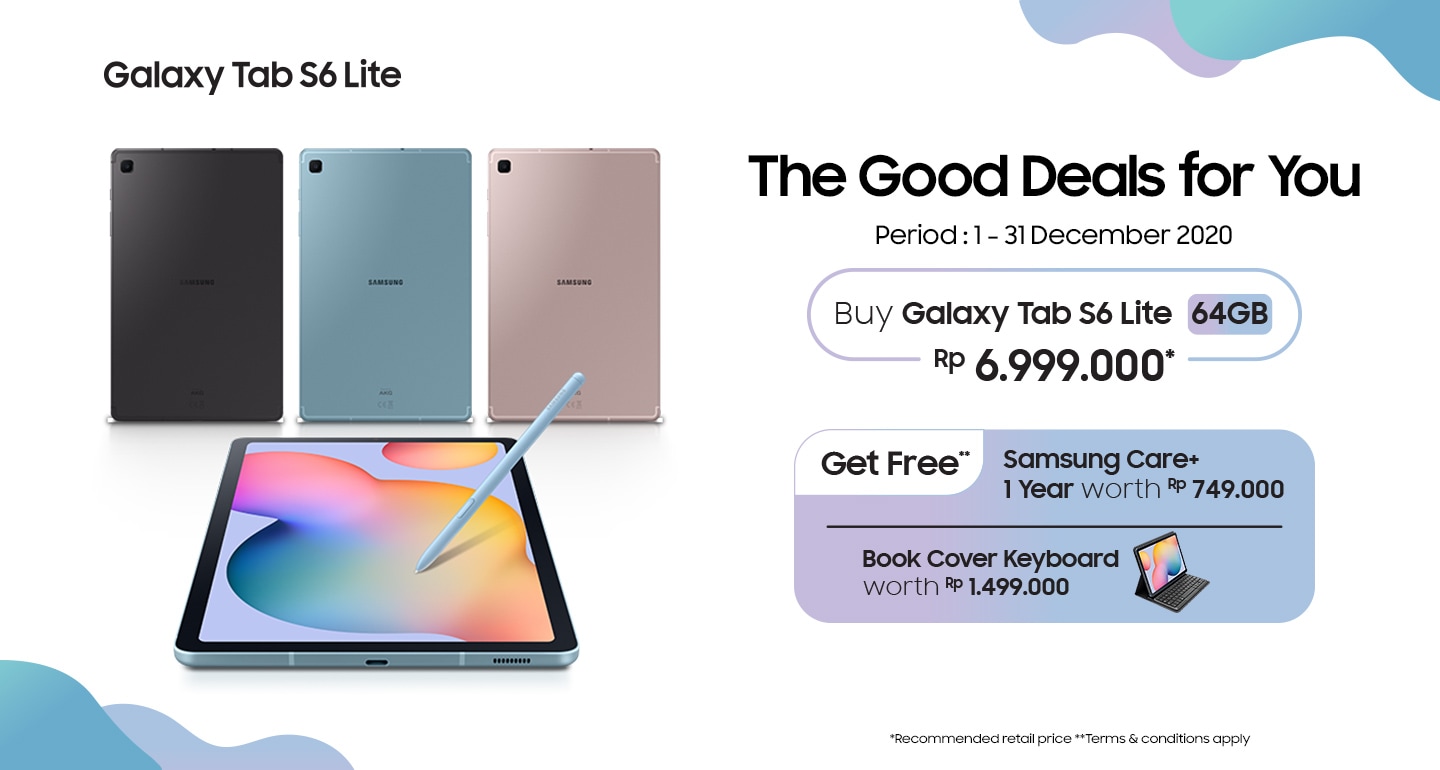 samsung tab s6 lite promotion