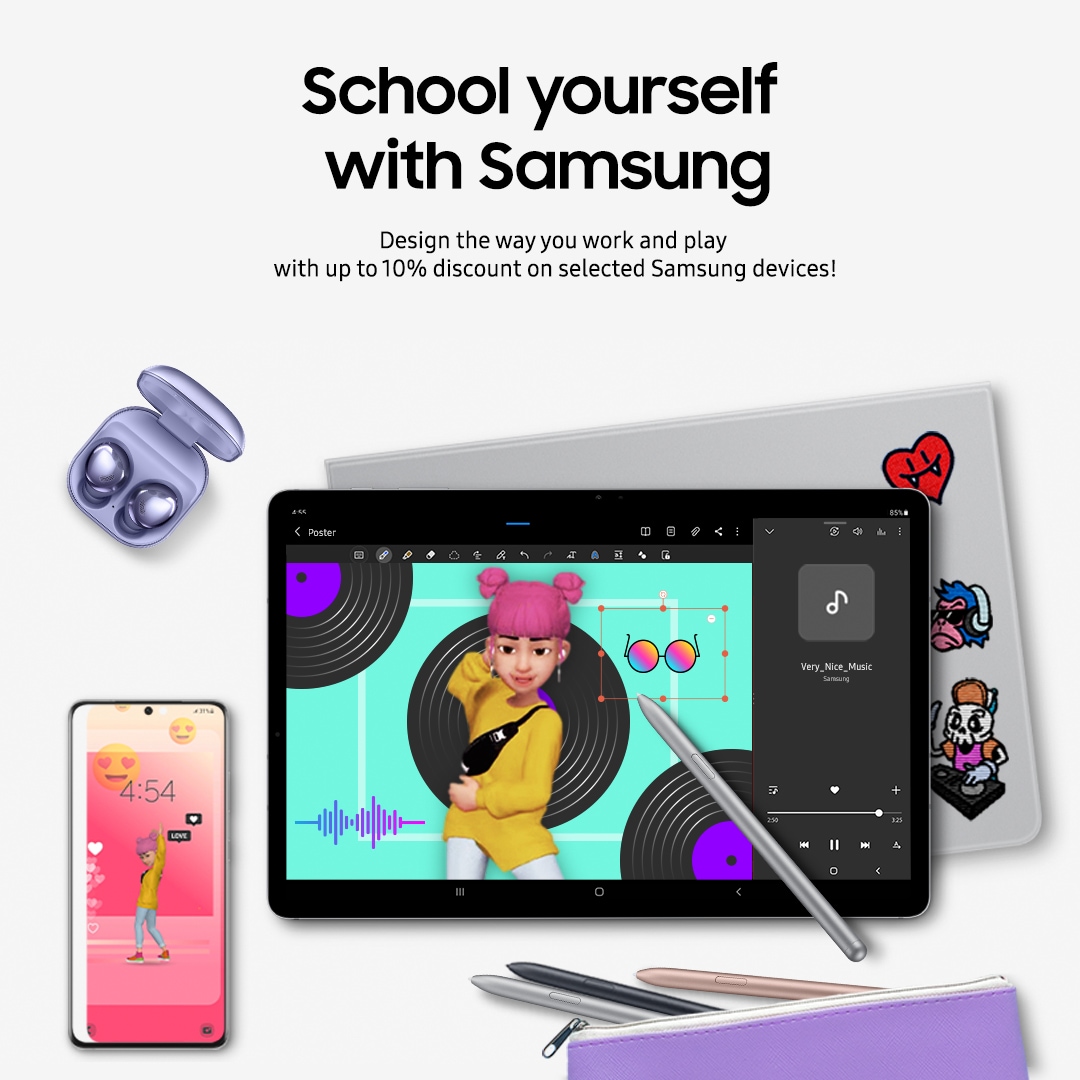 Belanja keperluan sekolah produk Samsung, promo istimewa hingga 50%. Solusi pengadaan sekolah produk elektronik terbaik garansi resmi Samsung, hanya di sini.