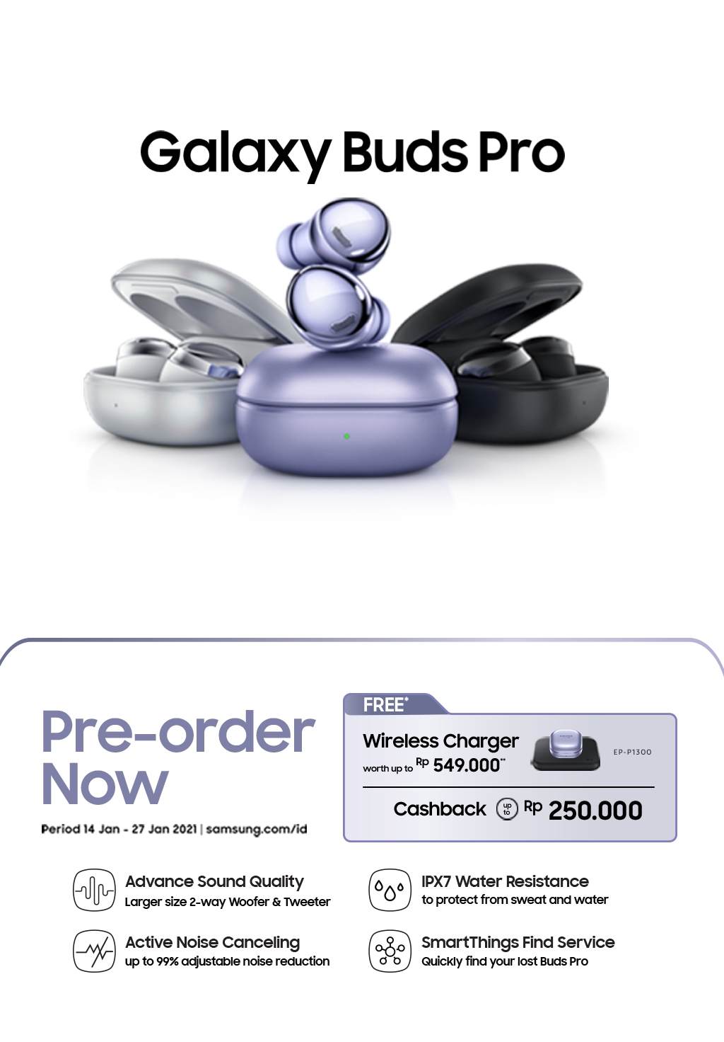 Pre Order Galaxy Buds Pro | T\u0026C 