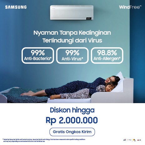 WindFree Promo | Samsung Indonesia | Samsung Indonesia