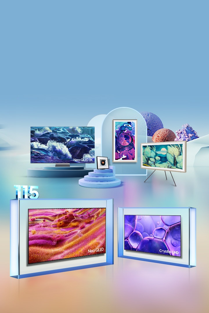Smart design, seamless living effortless luxury with Samsung TV