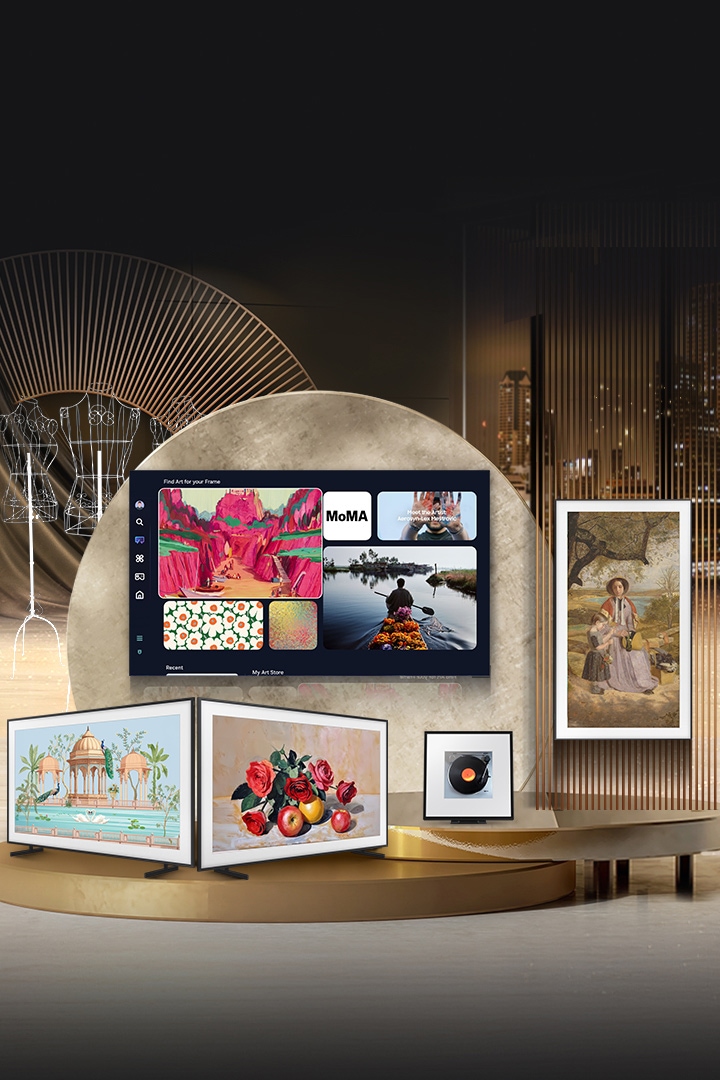 The art of living & style, magnified by Samsung TV