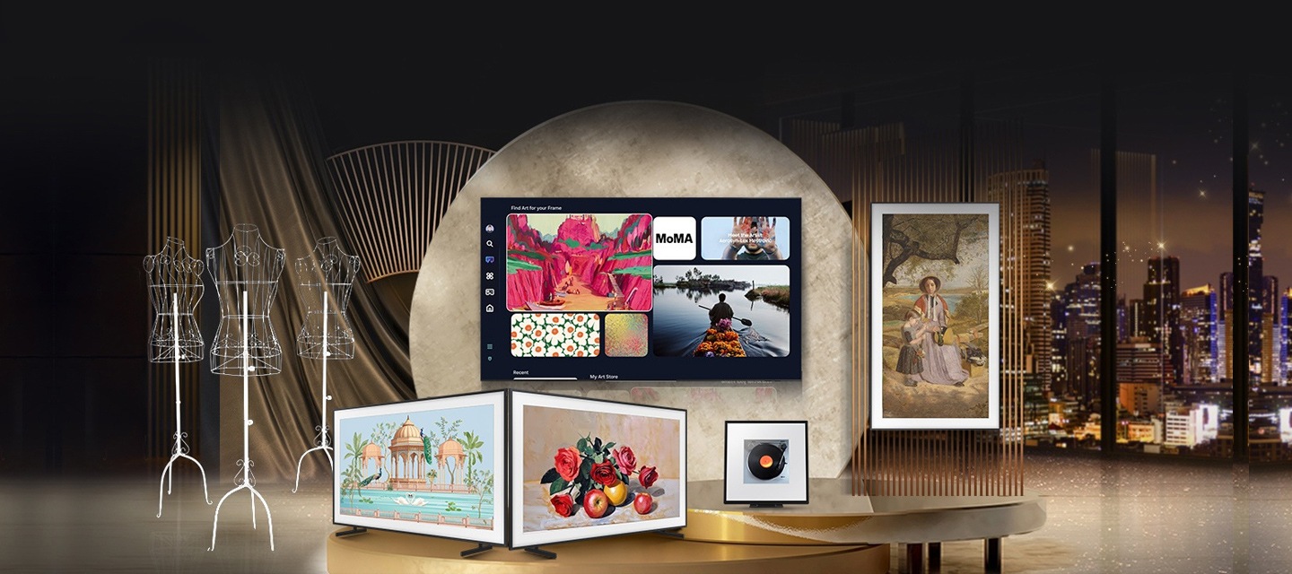 The art of living & style, magnified by Samsung TV