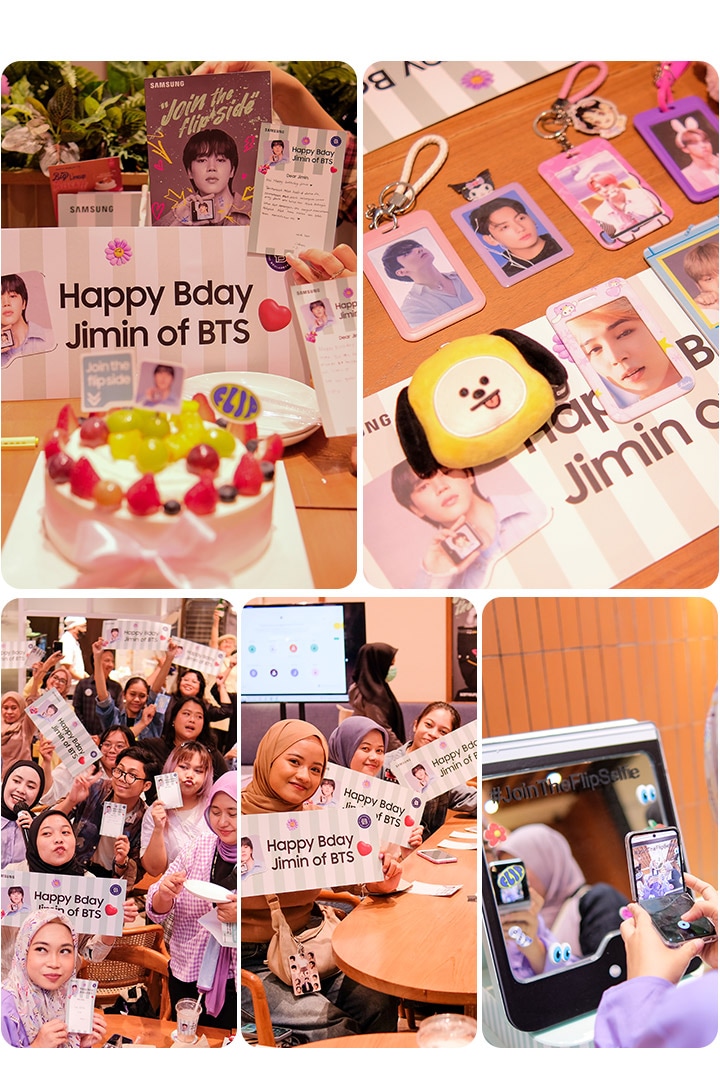 join the flip cafe event - Jimin BTS Birthday at Astha District 8