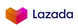 Logo Lazada, toko mitra Samsung store yang berpartisipasi