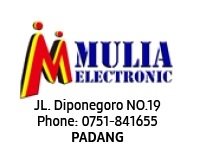 Logo Mulia Electronic, toko mitra Samsung store yang berpartisipasi