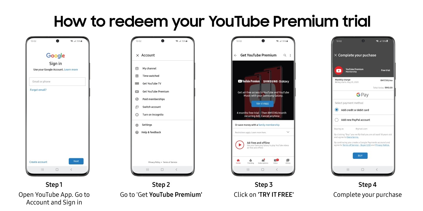 how to get free youtube premium how to get free youtube premium
