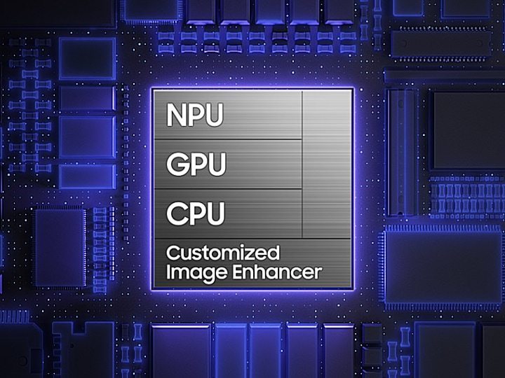 Chipset. NPU, GPU, CPU, dan Customized Image Enhancer.