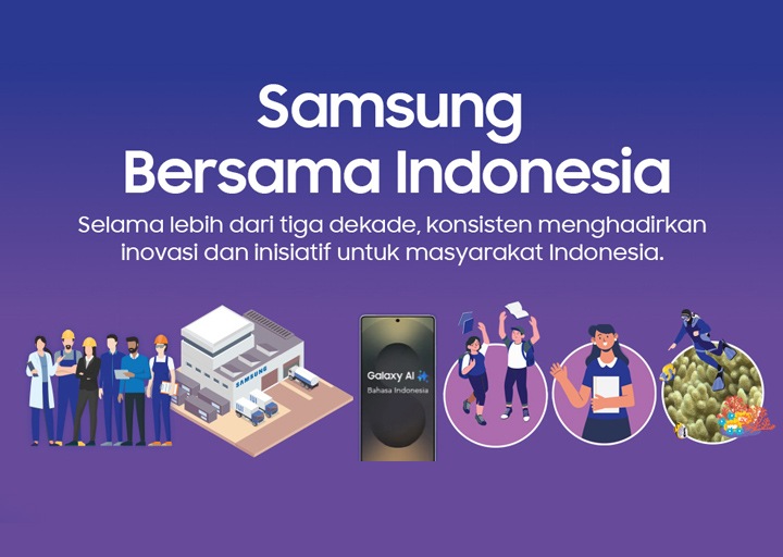 Samsung Berikan Lebih dari Inovasi Selama Lebih dari 3 Dekade Bersama Indonesia