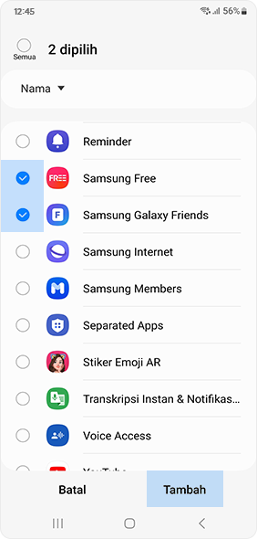 Select Add button