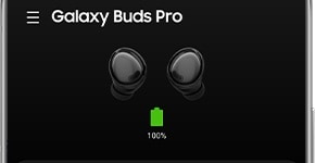 earbud kiri dan kanan Galaxy Buds