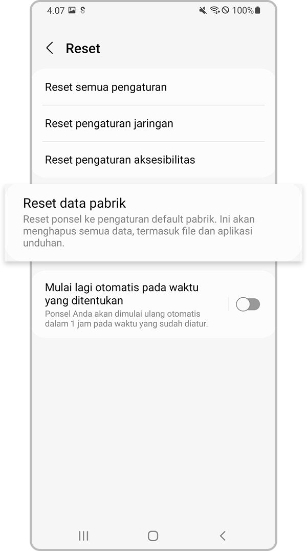 Cara Me-reboot Perangkat Galaxy Yang Macet