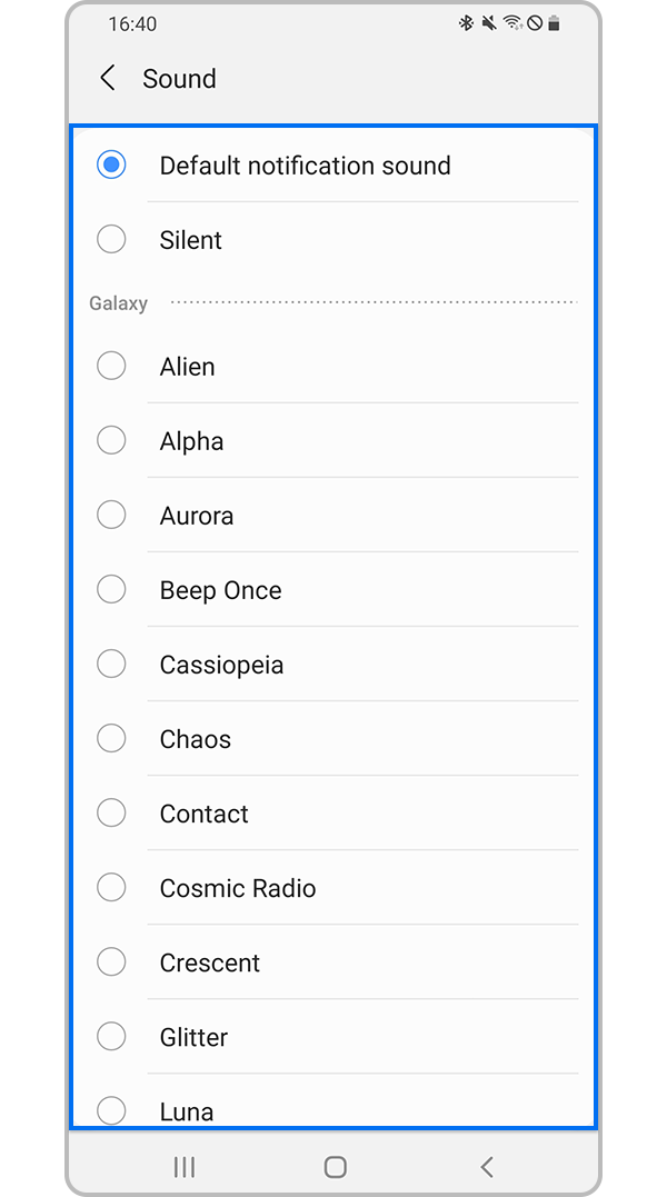 notification sound for each app step 5
