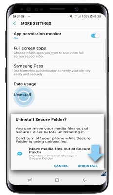 secure folder s9