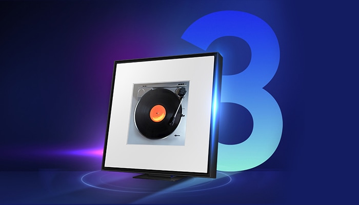 Get a change to win Music Frame for 3 winners