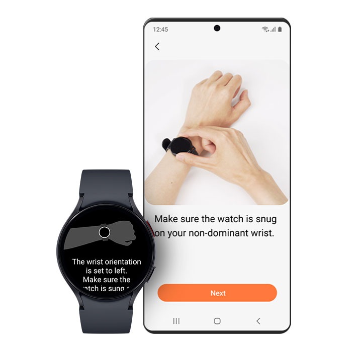 Samsung Health Monitor Smartwatch App