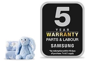 Samsung years warranty