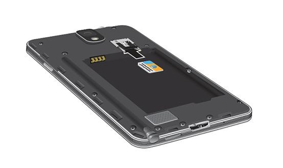How do I insert a SIM Card into my Samsung Galaxy Note 3