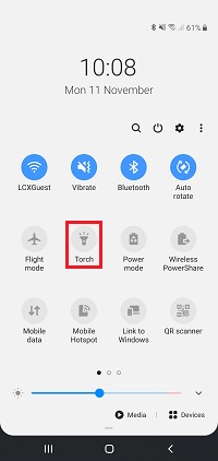 torch app samsung