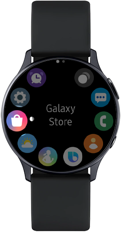 galaxy active watch texting