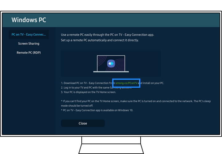 How To Use The PC On TV On Your Samsung Smart TV | Samsung IE