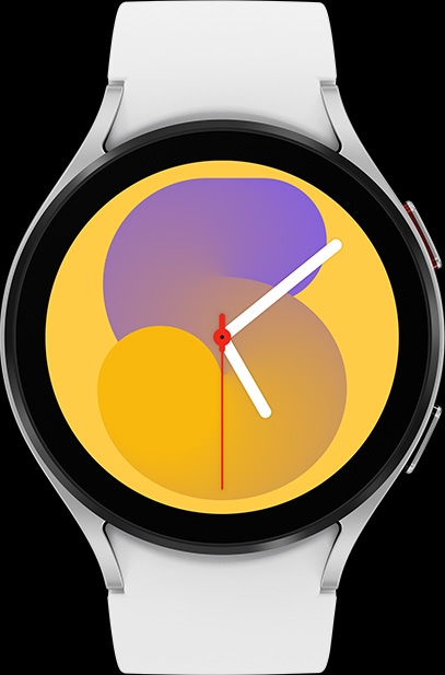 פני שעון 05 עם גוונים מוצגים בשעון Galaxy Watch5.