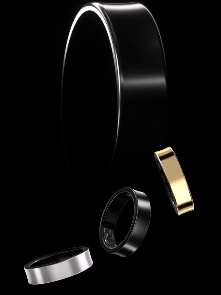 Galaxy Ring Titanium-Black Size 5| Smart Ring Samsung India