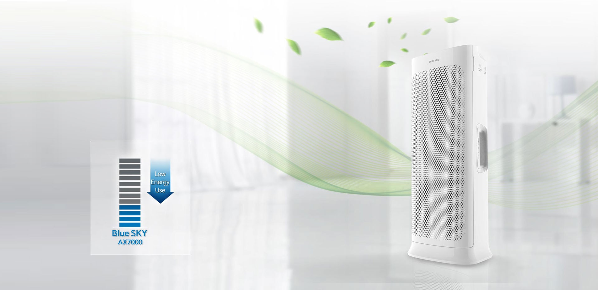 Samsung Air Purifier- Blue Sky AX7000